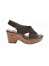 Clarks Brown Wedges Size 6 - photo 1