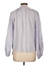 Cleobella 100% Cotton Gray Long Sleeve Blouse Size L - photo 2