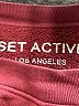 Set Active 100% Cotton Burgundy Sweatshirt Size S - photo 6