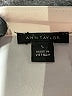 Ann Taylor 100% Polyester Ivory Short Sleeve Blouse Size L - photo 7
