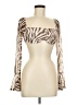 Princess Polly Brown Long Sleeve Blouse Size 6 - photo 1