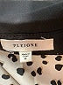 Pleione 100% Polyester Animal Print Ivory Sleeveless Blouse Size M - photo 7
