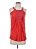 Planet Gold Red Sleeveless Blouse Size S - photo 1