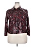 Ruby Rd. Red Long Sleeve Blouse Size 18 - photo 1