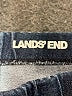 Lands' End Chevron-herringbone Blue Jeans Size 10 - photo 7