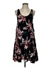 Derek Lam 10C Athleta 100% Polyester Floral Black Casual Dress Size XS - photo 1