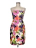 J.Crew 100% Polyester Tropical White Cocktail Dress Size 6 - photo 1