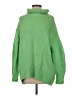 A.L.C. Green Turtleneck Sweater Size S - photo 1