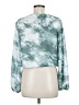 ASTR The Label 100% Polyester Teal Long Sleeve Blouse Size M - photo 2