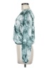 ASTR The Label 100% Polyester Teal Long Sleeve Blouse Size M - photo 5