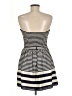 Double Zero 100% Polyester Stripes Black Cocktail Dress Size M - photo 2
