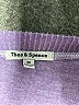 Theo & Spence Tie-dye Purple Pullover Sweater Size M - photo 7