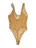 Missguided Gold Tan Bodysuit Size 4 - photo 2