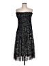 JS Collections 100% Polyester Black Cocktail Dress Size 12 - photo 1