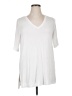 Torrid White Short Sleeve T-Shirt Size 1X Plus (1) - photo 1