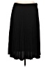 Gap 100% Polyester Solid Black Formal Skirt Size L - photo 1