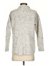 Madewell Metallic Silver Turtleneck Sweater Size S - photo 2