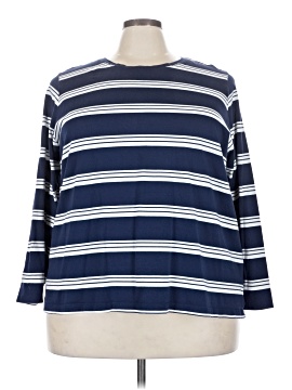 Lands' End 3/4 Sleeve Top