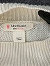 Crewcuts 100% Cotton Hearts Ivory Turtleneck Sweater Size 8 - 9 - photo 3
