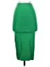 Zara Solid Green Formal Skirt Size XS - photo 1