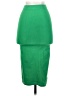 Zara Solid Green Formal Skirt Size XS - photo 2