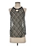 Chloe K 100% Polyester Gray Sleeveless Blouse Size S - photo 1