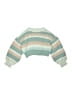 Unbranded Stripes Green Pullover Sweater Size 9 - photo 1