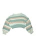 Unbranded Stripes Green Pullover Sweater Size 9 - photo 2
