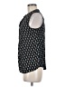 Ann Taylor LOFT 100% Polyester Black Sleeveless Blouse Size M - photo 5