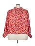 Sanctuary 100% Polyester Floral Pink 3/4 Sleeve Blouse Size 3X - photo 1