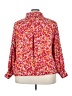 Sanctuary 100% Polyester Floral Pink 3/4 Sleeve Blouse Size 3X - photo 2
