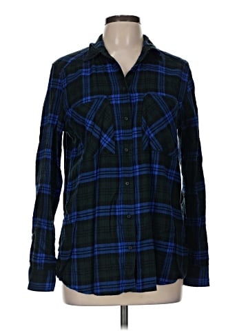 Express Long Sleeve Button-Down Shirt (view 1)