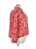 Sanctuary 100% Polyester Floral Pink 3/4 Sleeve Blouse Size 3X - photo 4