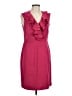 Spense 100% Polyester Burgundy Cocktail Dress Size 10 - photo 1