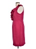 Spense 100% Polyester Burgundy Cocktail Dress Size 10 - photo 5