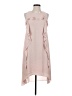 BCBGMAXAZRIA 100% Polyester Pink Casual Dress Size XXS - photo 1