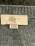 Ann Taylor LOFT Outlet Gray Pullover Sweater Size L - photo 7