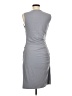 Theory Solid Gray Cocktail Dress Size M - photo 2