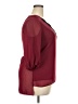 Assorted Brands Burgundy 3/4 Sleeve Blouse Size 2X - photo 4