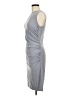Theory Solid Gray Cocktail Dress Size M - photo 5