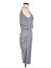Theory Solid Gray Cocktail Dress Size M - photo 4