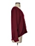 Timing 100% Polyester Burgundy Long Sleeve Blouse Size S - photo 4