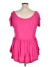 Venus Pink Short Sleeve Top Size 1X - photo 2