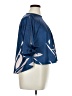 ChicMe Blue Short Sleeve Blouse Size 1X - photo 4