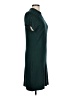 Apt. 9 Solid Green Casual Dress Size L - photo 4
