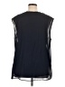 Calvin Klein 100% Polyester Black Sleeveless Blouse Size 1X - photo 2