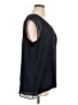 Calvin Klein 100% Polyester Black Sleeveless Blouse Size 1X - photo 4