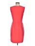 J.Crew 100% Polyester Solid Orange Casual Dress Size 4 - photo 2
