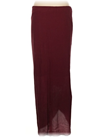 Olivaceous Silk Skirt (view 2)