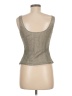 JS Collections 100% Polyester Silver Sleeveless Top Size 6 - photo 2
